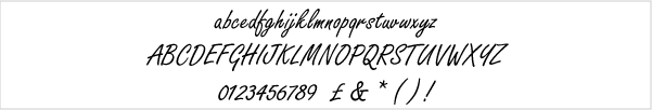 Sample of Freestyle Script logo design font