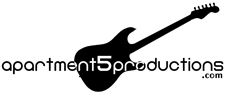 Apartment 5 Productions Music company logo design