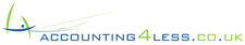 Accounting4Less Accountancy company logo design