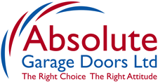 Absolute Garage Doors Home Improvement company logo design