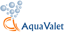 Aqua Valet Surrey company logo design