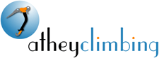 Athey Climbing Climbing company logo design