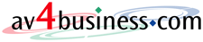 AV4Business Logo Design for a Technology Company based in Yorkshire