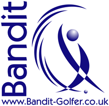 Bandit Golf Sports company logo design