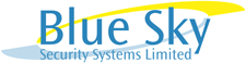 Blue Sky Security Services Logo Design for a Security Company based in Essex