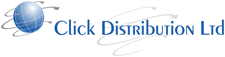 Click Distribution Transport company logo design