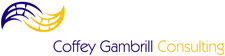 Coffey Gambrill Consulting Consultancy company logo design