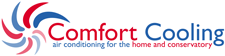 Comfort Cooling Home Improvement company logo design