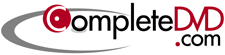 Complete DVD Online DVD Retailer company logo design