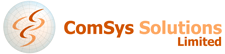 Comsys Solutions Ltd Logo Design for a Technology Company based in Surrey