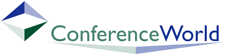 Conference World Logo Design for a Corporate Events Company based in London