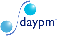 DayPM Corporate Events company logo design