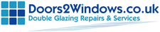 Doors2Windows Logo Design for a Home Improvement Company based in Surrey