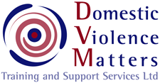 Domestic Violence Matters Worcestershire company logo design