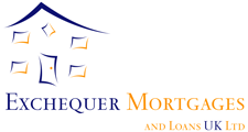 Exchequer Mortgages and Loans Mortgage company logo design