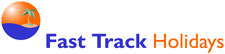 Fast Track Holidays Logo Design for a Holidays Company based in Wiltshire