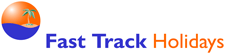 Fast Track Holidays Wiltshire company logo design