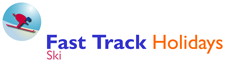 Fast Track Skiing Holidays Logo Design for a Holidays Company based in Wiltshire