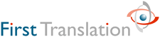 First Translation Logo Design for a Service Company based in London