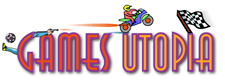 Games Utopia Shop company logo design