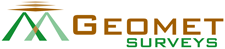 Geomet Surveys Logo Design for a Construction Company based in Northumberland