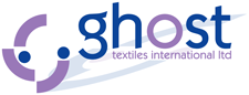 Ghost Textiles International Manufacturing company logo design
