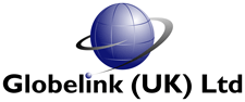 Globelink Import Export company logo design
