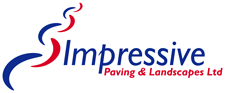 Impressive Paving and Landscapes Ltd Logo Design for a Home Improvement Company based in Oxfordshire