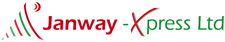 Janway XPress Wales company logo design