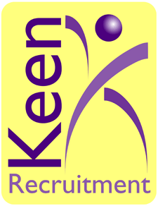 Keen Recruitment Recruitment company logo design
