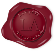Lawyers Associated London company logo design