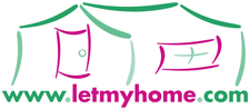 Let My Home Estate Agents company logo design