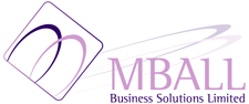 M Ball Northwich company logo design