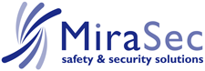 MiraSec Staffordshire company logo design