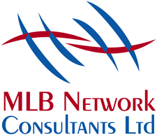 MLB Network Consultants Bedfordshire company logo design