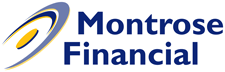 Montrose Financial Surrey company logo design
