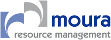 Moura Resource Management Recruitment company logo design