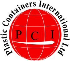 Plastic Containers International Manufacturing company logo design
