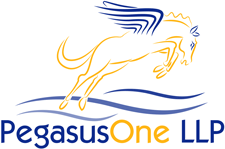 Pegasus One Essex company logo design