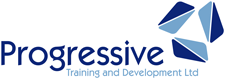 Progressive Training Training company logo design