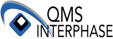 QMS Interphase Suffolk company logo design