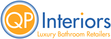 QP Interiors Home Improvement company logo design