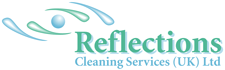 Reflections Cleaning Services Logo Design for a Cleaning Company based in Gloucestershire