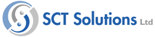 SCT Solutions Surrey company logo design