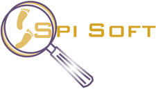 SPI Soft USA company logo design