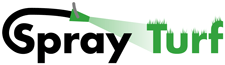 Spray Turf Gardening company logo design