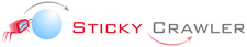 Sticky Crawler Newcastle company logo design