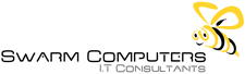 Swarm Computers Computers company logo design
