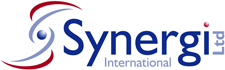 Synergi Import Export company logo design