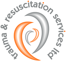 Trauma and Resuscitation Services Ltd Manchester company logo design
